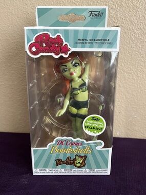 Funko Rock Candy Poison Ivy Vinyl Figure - Green, Black, Red